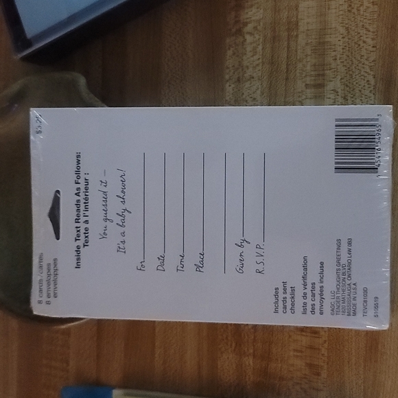 Baby shower invitations - Picture 2 of 3